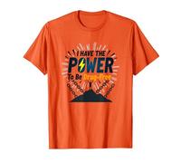 Osez être sans Drogue : Empowering Anti-Addiction Message T-Shirt, Homme, Orange, XL