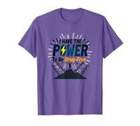 Osez être sans Drogue : Empowering Anti-Addiction Message T-Shirt, Homme, Violet Chiné, L