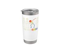 Osez être vous-même Mignon LGBT Pride Osez être vous-même Gobelet isotherme en acier inoxydable double paroi