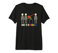 Osez être Vous-même Mignon LGBT Pride Osez être Vous-même T-Shirt Haut de Gamme