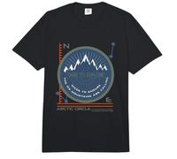 Osez Explorer l'excursion glaciaire au pôle Nord du pôle Nord Comfort Colors Adult Heavyweight T-Shirt