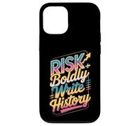 Osez Le Risque d'écrire l'histoire Coque pour iPhone 12/12 Pro