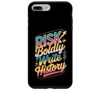 Osez Le Risque d'écrire l'histoire Coque pour iPhone 7 Plus/8 Plus