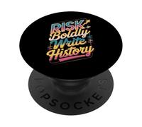 Osez Le Risque d'écrire l'histoire PopSockets PopGrip Adhésif