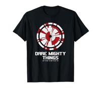 Osez Mighty Things Persévérance Mars Rover Landing Pattern T-Shirt