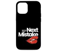 Osez risquer : « Your Next Mistake » Graphic Red Lips Flirt Coque pour iPhone 12/12 Pro