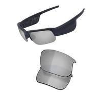 OSharp Verres de rechange pour lunettes de soleil Bose Tempo BMD0010 - HD polarisés, effet miroir, protection UV et ajustement parfait, Miroir argenté chromé - HD polarisé