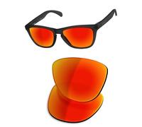 OSharp Verres de rechange pour lunettes de soleil Oakley Frogskins Range OO9284-55 mm - Protection UV et ajustement parfait