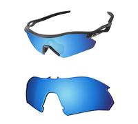 OSharp Verres de rechange pour lunettes de soleil Oakley Radar Plate OO9495D - HD polarisés, effet miroir, protection UV et ajustement parfait, Miroir bleu glacier - HD polarisé