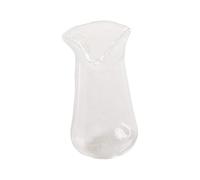 Oshhni 1: 12 Dollhouse Vase Jar Dollhouse Verre Vase Ornements, DIY Micro Miniature Vase Modèle 1:12 Miniatures Dollhouse Vase pour Adultes, Bouteille à goulot inclinable