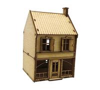 Oshhni 1/72 Kits de modèles de construction européens Mise en page Paysage Loisirs Jouets Puzzles 3D Scène d'architecture Modèle de scène d'architecture pour