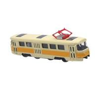 Oshhni 1:90 Pull Back Action Diecast Alloy Bus Simulation Modèle Jouet avec Collection Light and Music for Boys Girls Festival Présent, Jaune