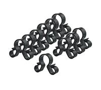 Oshhni 10 pièces pinces à bouteille de champagne support de cierges magiques pour bouteille de champagne accessoires portables pince à bougie à gâteau, tenir 2