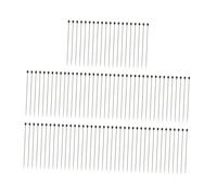 Oshhni 100 épingles Droites, épingles Fines en Satin, Acier Inoxydable, 3,9 cm (1,54 po), de qualité supérieure pour couturière, idéales pour Les projets de, 29