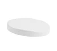 Oshhni 100 Pièces Quantitatif Ashless Filtration Circulaires Papier Analyse Laboratoire Facilité de Séparation Acide Lavé Convient à, blanc, 7cm