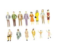 Oshhni 14 figurines miniatures, maquettes de scènes miniatures, accessoires de maison de poupée, décoration, accessoires photo, décor de micro-, 65mm