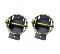 Oshhni 2 Crochets pour Seau d'eau, Installation Facile, Accessoires d'écurie pour équitation, Grange, sellerie, Box à Chevaux