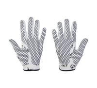 Oshhni 2 Pièces Gants de Golf pour Enfants Mitaines de Protection Sportives Accessoire de Joueur en Cuir PU Léger et Respirant Adapté pour La Pratique et Le, S