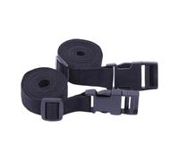 Oshhni 2PCS Golf Charille Chariot Sacclaps Scraps de Lavage pour Les Sacs de Valise Reliant 100 cm, Noir