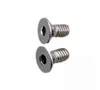 Oshhni 2X Lot de 2 Vis de Cintre de Vélo, Vis de Cintre de Arrière, Petites Vis de Crochet Arrière de Vélo Portables pour Vélo de Route