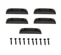 Oshhni 5 Pièces Bass Thumbrest Repose Doigt Barre Pull Accessoire Guitare Pièce Plastique Installation Pratique Adapté pour Musiciens et Collection