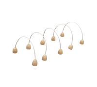 Oshhni 5pcs Croquet Gicket Remplacement Player Wicket Ensemble accessoires portables réutilisables Enfants COMMANDE COMMER