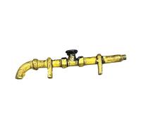 Oshhni Accessoires pour diorama de canalisation d'eau à l'échelle 1/64 - Mini-modèle - Accessoires de maison de poupée à monter soi-même - Décoration, Jaune