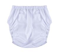 Oshhni Adultes Couper Couverture sous-vêtements sous-entrailles Puttrage de fuite sur le couvercle Couvercle confortable Low Bruit pour les femmes Men, Blanc, Xs