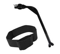 Oshhni Aide à l'entraînement du Swing de Golf : Bande de Bras pour développer la mémoire Musculaire et Un alignement gestuel Professionnel pour débutants, Charnière de Poignet Noire