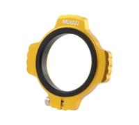 Oshhni Ajusteur de Plateau de vélo, manivelle, boîtier de pédalier en Alliage, Remplacement Facile à Installer, réparation, Bague de Serrage, pièce de Mise à, Or