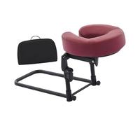 Oshhni Appui-tête de lit, coussin de positionnement portable pour le visage, accessoire de récupération post-opératoire pour chirurgie oculaire, réutilisable, Rouge