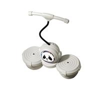 Oshhni Balle pogo avec poignée pour Enfants, Pompe Incluse, Planche de Saut, Jouet d'exercice, Poteau pogo pour Le Sport et l'équilibre, Blanc