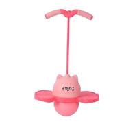 Oshhni Ballon Sauteur pour Enfants, Jouet d'équilibre amélioré avec lumière, garçons et Filles, améliore l'équilibre et la Coordination, Jeux de, Rose