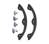 Oshhni Bande de Protection de Snowboard 2 pièces, Remplacement de Garde de Pont de Planche à roulettes, Bande de Couverture de Pont de Longboard pour, 22CM