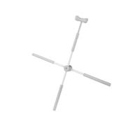 Oshhni Bâton de Yoga Correction de Posture Croix Dos Ouvert Pilates Fitness Dos lisseur Barre Outil d'étirement pour Exercice Maison Adultes, Gris