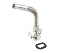 Oshhni Bec verseur d' Flexible en Acier Inoxydable avec Joint et Bec verseur pour jerrican, Anti-Fuite, 1 Pc