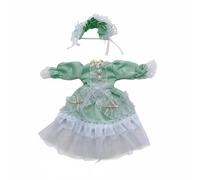 Oshhni Bjd Robe Poupée Accessoire Tenue Ensemble Princesse Multicouches Élégance Contes Fonction Imagination Convient à Jeu d'enfant Collection Chambre , S-9