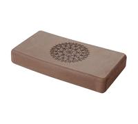 Oshhni Bloc de Robuste pour Exercices, idéal pour améliorer la flexibilité et pratiquer la méditation, Les Squats et Les Exercices à Domicile, Brun