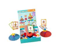Oshhni Blocs de construction en bois des jouets préscolaires du jeu de conseil d'administration, jouet d'empilement de tri de forme pour l'offre de fête,