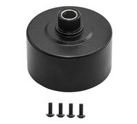 Oshhni Boîtier de différentiel pour support de différentiel, accessoire de mise à niveau pour boîtier de différentiel pour Roller 1/8 Ara8306 1/7 V2, Noir