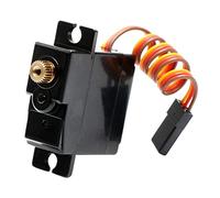 Oshhni Boîtier de Direction en Métal Servo pour Mise à Niveau WPL B-16K B- C-14