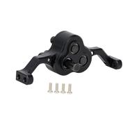 Oshhni Boîtier de Transfert RC Voiture Modélisme En Aluminium Alliage Châssis Transmission Roulement Ajustable Fonction Puissance Adapté Aux Véhicules Téléco, Noir