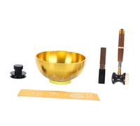 Oshhni bols chantants tibétains, instrument méditation, gong, décoration artisanale relaxante, fournitures artistiques, ornement avec maillet, E5