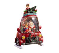 Oshhni Boule à Neige Musicale de Noël, décoration, Lanterne Lumineuse, boîte à Musique, Cadeau pour Fille, Fils, épouse ou époux, Voiture de Noël