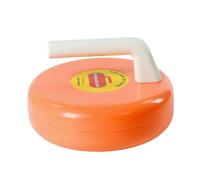 Oshhni Boule de pour enfants, jouet de sport éducatif d'intérieur portable de 11 cm, accessoire de sol pour le en te et, Orange
