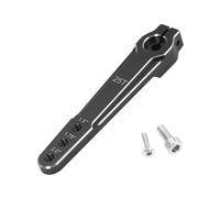 Oshhni Bras servo 25T pour véhicule RC, Noir