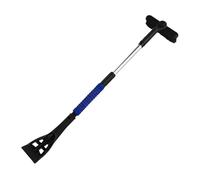 Oshhni Brosse à Neige et grattoir à Glace 2 en 1 pour Pousser la Neige, poignée en Mousse, tête de Brosse pivotante à 360° pour Automobiles, camions, SUV et, Bleu