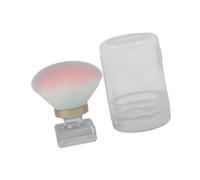 Oshhni Brosse à poussière à ongles, brosse de nettoyage Kabuki, pinceau de manucure, polyvalence, brosse de nettoyage des ongles, pinceau de maquillage, Tête de Champignon