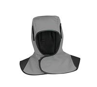 Oshhni Cagoule de protection complète, lavable, résistante aux flammes, réutilisable, anti-poussière pour soudeur, complet, protection de la, GRISE