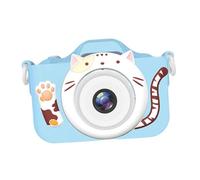 Oshhni Caméra pour Enfants avec Jeux Educatifs, chat bleu